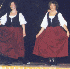Country Dancers give a final bow -- NEFFA 2000